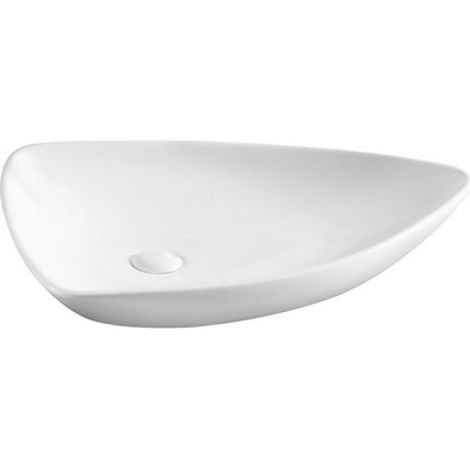LAVABO D'APPOGGIO MOD. LA36 CM 66 X 46.5 Bianco