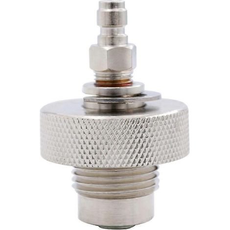 Adaptateur de remplissage DIN pour outils pneumatiques de plongée, 300 bar, mâle/femelle, acier inoxydable (1/5)