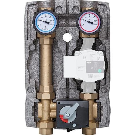 circuit de chauffe Easyflow 1" avec isolation melangeur 4 voies