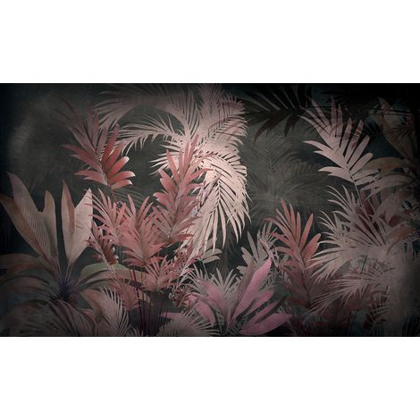 Papier peint panoramique - Plantes Tropicales - 130 cm x 78 cm (1/2)