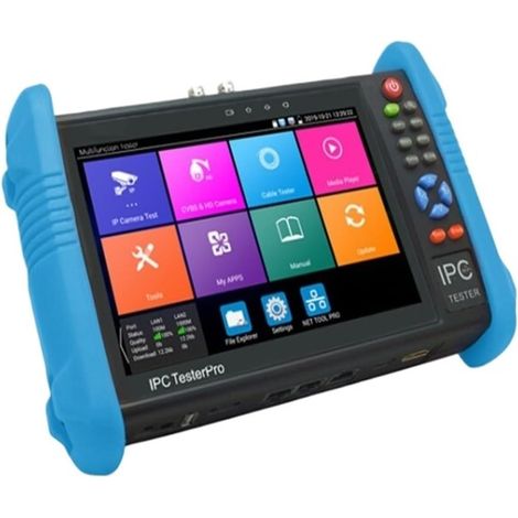 Testeur de vidéosurveillance prenant en charge la caméra IP Testeur De Vidéosurveillance Avec Écran Tactile IPS De 7 Pouces, Testeur IPC-9800CADHS Plus For Caméra IP HD-TVI HD-CVI AHD SDI 8MP AHD TVI (1/5)