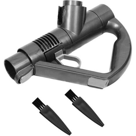 Dyson Griff, Original Staubsaugergriff mit 2 Reinigungsbürsten, Dyson Zubehör für Dyson DC19, DC23, DC26, DC29, DC32, DC36, DC37