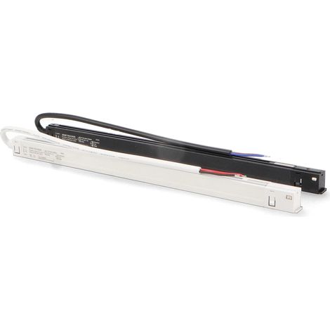 IluminaShop - Driver 150W para Carril Monofasico Magnetico Detail 48VDC Blanco / Negro Serie Detail  Negro (1/4)