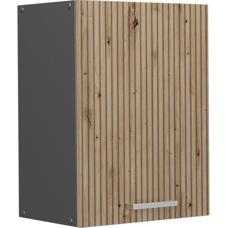 Pensile da cucina R-Line, Rovere artigianale, 45 cm, Vicco