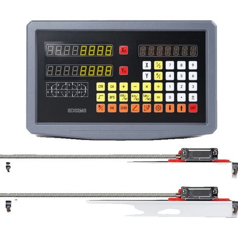 Sistema de visualización digital, medición de precisión, compatibilidad versátil, kit Dro SDS2MS (1/2)