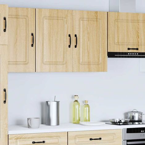 vidaXL Kitchen Wall Cabinet "Kalmar" Sonoma Oak Engineered Wood (1/5)