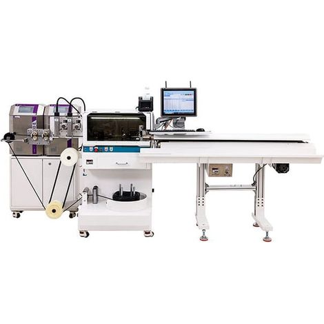Machine automatique pour couper et dénuder les câbles mono et multiconducteurs avec marqueur et système intelligent (1/3)