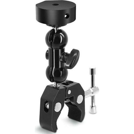 Ortviai Starlink Mini-Halterung mit Adapter für Wohnmobil, Boot, Leiter, Schwarz (1/3)