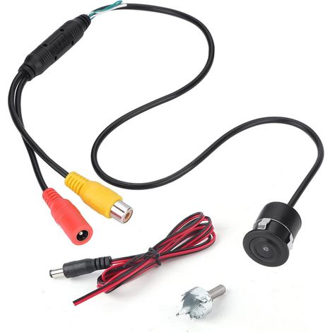 Caméra de surveillance filaire étanche en circuit fermé, grand angle de 170°, adaptée aux maisons et aux entrepôts, norme NTSC. (1/5)