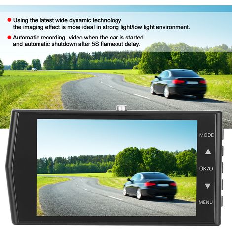 Caméra embarquée HD avec écran tactile de 4 pouces (1/5)
