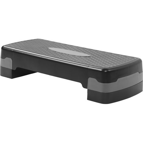 Plateforme de step réglable pour exercices d'aérobic, banc de step en plastique pour la maison, la salle de sport ou le bureau (1/5)
