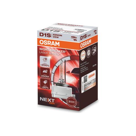 1 Ampoule Xénon auto Osram XENARC® NIGHT BREAKER® LASER D1S 66140XNN (1/5)