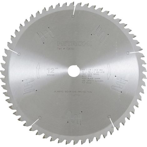 Lame Ø216 18 dents alés.30mm HIKOKI 752446