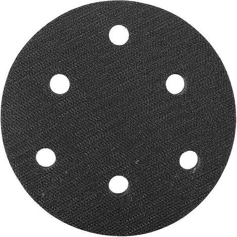 125 mm Durchmesser Weicher Pufferschwamm-Zwischenpolster für Schleifpads (6 Löcher)
