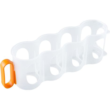 Rack De Rangement Pour Bouteilles Et Canettes - 4 Compartiments - Pour Frigo Cuisine Réfrigérateur - Plastique Rigide - 1 Pièce (1/2)