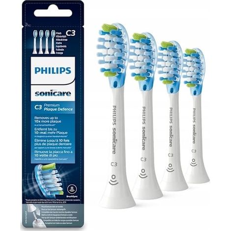 Têtes de brosse de rechange compatibles avec Philips Sonicare, l'emballage peut varier, blanches, C3 Blanc C3 Blanc C3 Blanc (1/3)