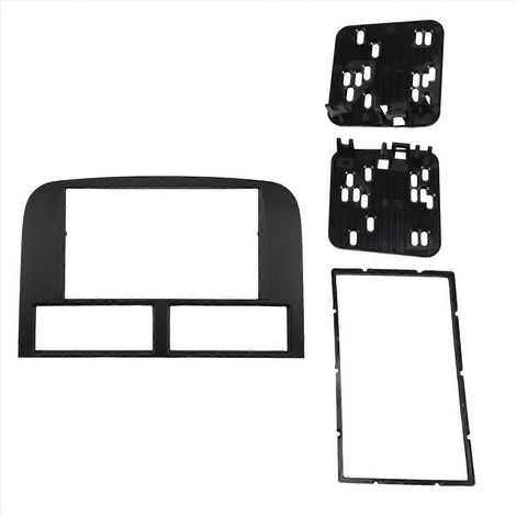 Embellecedor de radio para Jeep Grand Cherokee 1999-2005, kit de panel de instrumentos, placa embellecedora, consola estéreo C（）