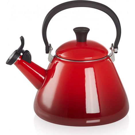 Le Creuset Kone Wasserkocher elektrisch Kirsche 1,6L
