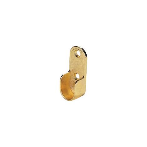 Itar – Tube ovale 30x15 mm – Fixation EA-32 mm – Matériau zamac – Hauteur 44 mm – Entraxe 32 mm – Vendu à l'unité