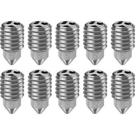 Für X1 X1C P1S P1P Kupferbeschichtete Düse 0,2 mm