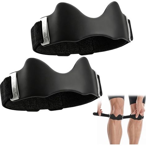 Ino-lyo Pour Genoux, Ino-lyo Sangle Rotulienne, Soutien Ciblé du Genou, Ajustable et Respirant, Confort Toute la Journée (2PCS) Râpe à pied Outil (1/5)