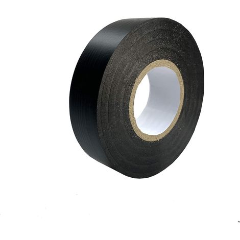 Ruban Isolant Électrique 18mm x 20m/16mm x 15m Ruban Electrique, Ruban Adhésif Isolant Électrique Noir, Rubans Electriques Isolants pour Faisceau Ruban de Câblage Automobile
