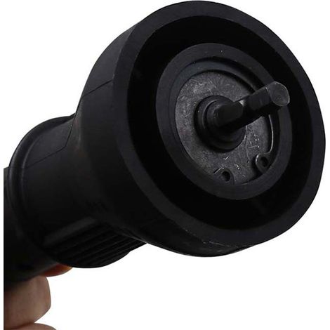 Adaptateur pour riveteuse électrique, riveteuse, pistolet à rivets, rivetage, rivet pop, perceuse électrique, mise à niveau électrique, riveteuse, modèle standard noir - emballage en sachet plastique (1/5)