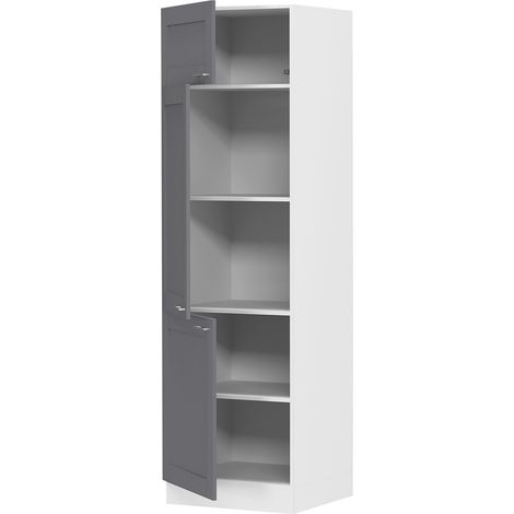 Armadio da cucina W. 60 cm Armadio alto Colura 207x60x57 - VCM