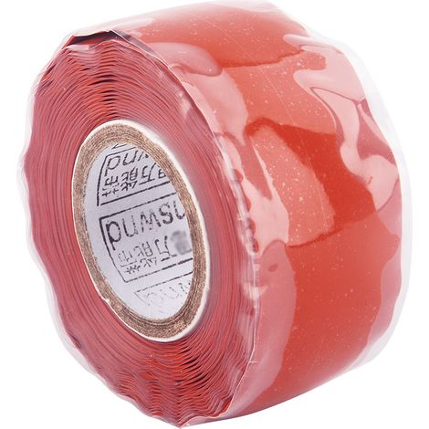 Ruban adhésif de réparation en caoutchouc silicone pour câbles et tuyaux de sauvetage (1/5)