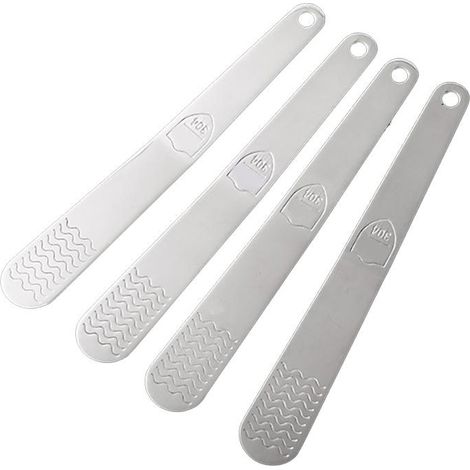 Cuillère plate à farcir en acier inoxydable pour raviolis et wonton, ustensile cuisine maison 1 pc 16 x 2,2 cm 24 g (1/2)