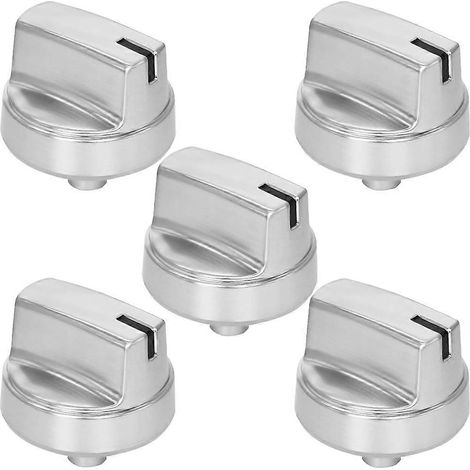 Lot de 5 boutons de cuisinière à gaz WB03X29354, boutons de remplacement pour WB03X29354 AP6327766 4585908, boutons de cuisinière profilés (1/5)
