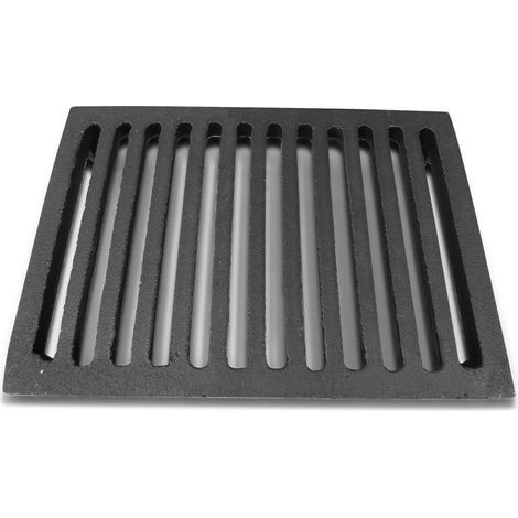 Grille à cendres pour poêles à cheminée Momo Water de Wodtke - fonte - dimensions d'encastrement parfaitement adaptées (1/2)