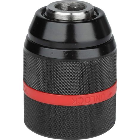 Mandrino per trapano, mandrino autoserrante, mandrino per trapano manuale senza chiave da 1/2-20UNF 2-13 mm con meccanismo di serraggio, mandrino per trapano a batteria, mandrino autoserrante per molt