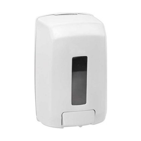 Dispensador gel y jabon plastico blanco 1100ml 91525 lacor