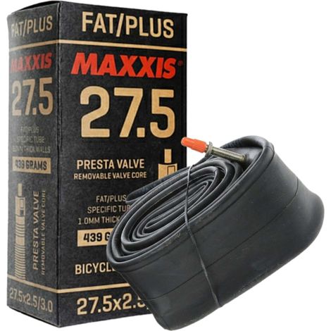 Fahrradschläuche 27,5 x 2,5-3,0 FV48 mm Presta MAXXIS FAT/PLUS