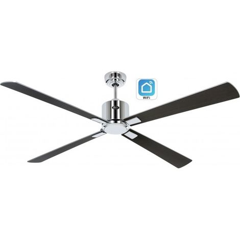 Ventilateur de plafond CasaFan ECO NEO III 152cm 948337W Wengue / Wengue & Silver (1/5)