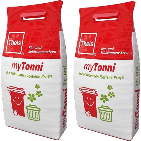 THEIS Bio- und Mülltonnenstreu My Tonni 10 Ltr 2 Stk/20 Ltr Sparpack