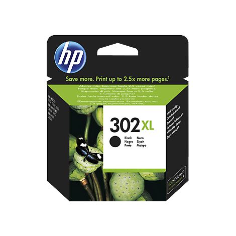 HP 302XL (F6U68AE) Tintenpatrone, Schwarz