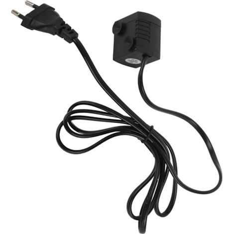 Mini pompe à eau submersible réglable, silencieuse et étanche IPX8, avec ventouse pour aquarium, 220-240 V. (1/5)