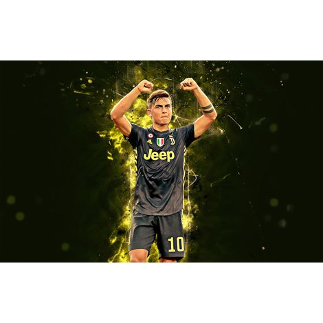 Papier peint panoramique Football - Joueur de Foot - 130 cm x 81 cm (1/2)