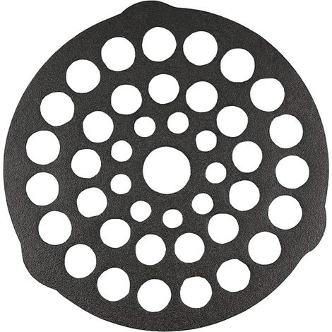 Insert de four néerlandais  Broyeur tripode  Ø 20 cm - rond  Grille d'empilage en fonte  Trépied pour dutch oven (1/3)