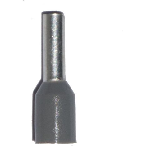Puntera aislada 02,50 mm², gris, 100 uds