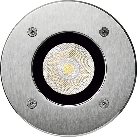 Empotrable suelo MALVA IP67 LED COB 6W 860lm(720lm) CRI80 3000K 10º Inox (1/3)