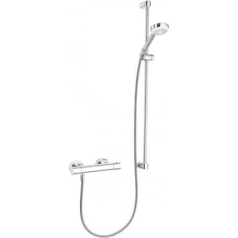 Kludi Logo - Set de douche avec thermostat, barre 900 mm, chrome 6857805-00 (1/2)