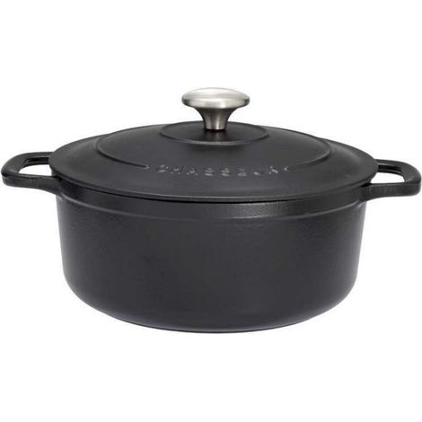 Sublime casseruola tonda smaltata nera 18cm - PUC471801 - Chasseur