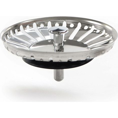 Küchenspüle-Stopper, Küchenspüle, Filter, Badezimmer, Spüle, Edelstahl, Badezimmer-Spüle, Filter, universeller Spüle-Stopper (84 mm)