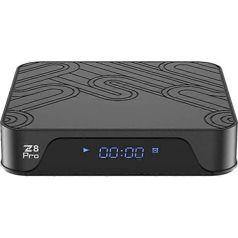 Boîtier TV intelligent Z8 Pro Android 12 H618 Quad 2G/16G WiFi Bluetooth 5 Assistant vocal 8K Lecteur multimédia Z8Pro Prise US (1/5)