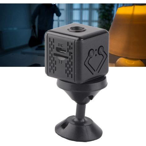 Mini caméra WiFi sans fil, vision nocturne infrarouge 1080p, surveillance de sécurité domestique, DV sportive, avec point d'accès WiFi intégré. (1/5)