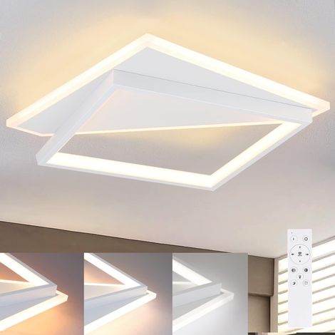 GBLY plafoniera plafoniera moderna LED 40W lampade da camera da salone lampada dimmerabile con telecomando lampada da salone bianca lampada da cucina design plafoniera per canale della cucina