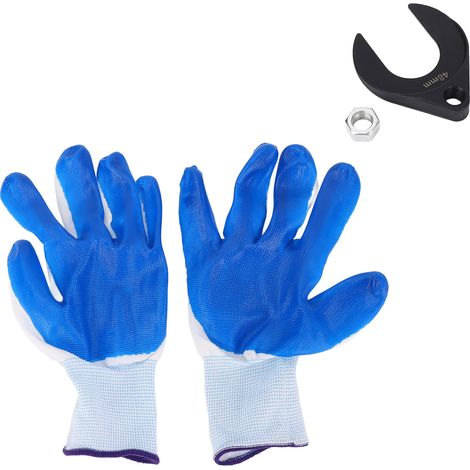 GARRYFIZH Outil de démontage d'extracteur d'essieu CV interne avec vis Adaptateur de démontage de joint en U en acier au carbone pour marteaux coulissants 5/8" x 18 filetages 48 mm/2"
